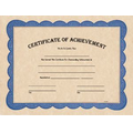 Certificate of Achievement - Parchtone 8-1/2" x 11"